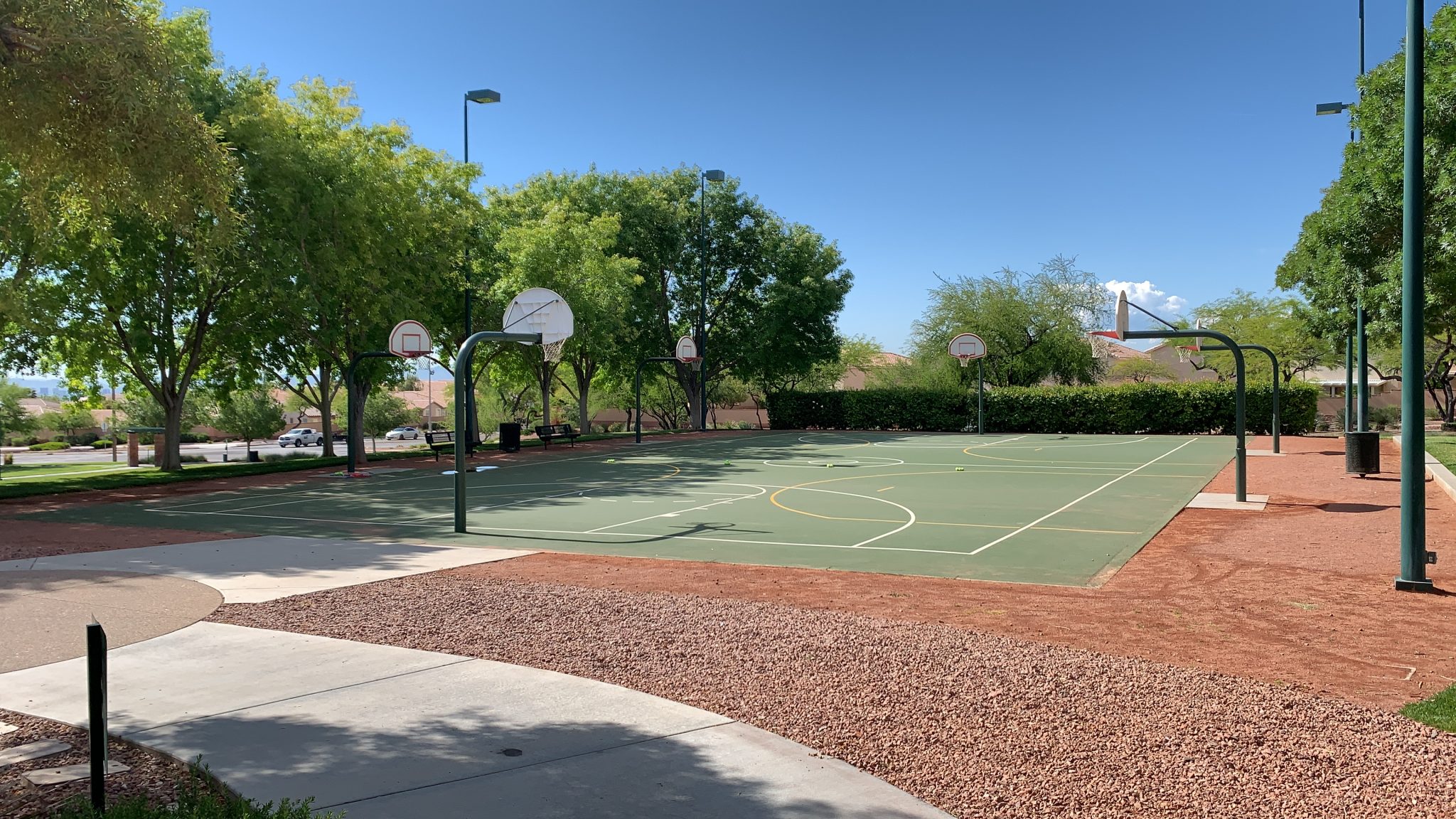 Basketball Court at The Arbors Park