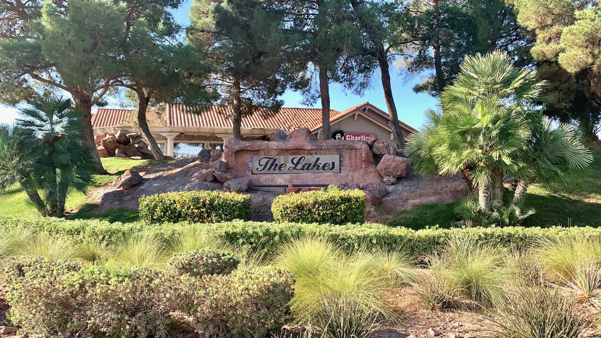 The Lakes Sign