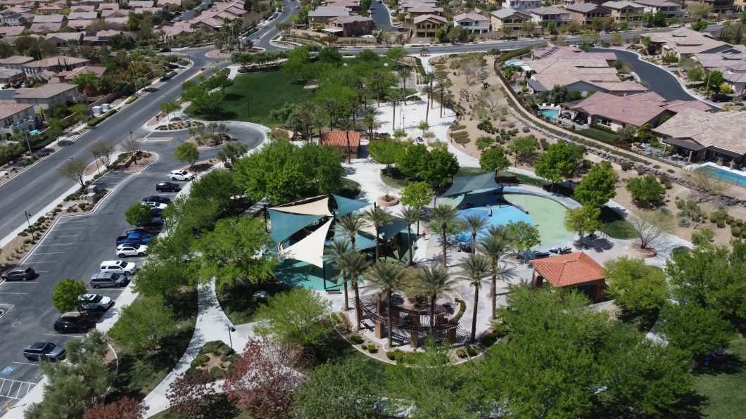 The Paseos Park in Summerlin, Las Vegas