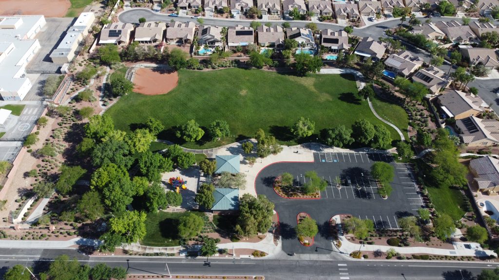 Tree Top Park in Summerlin, Las Vegas