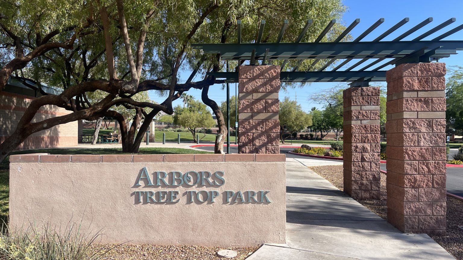 Tree Top Park in Summerlin, Las Vegas