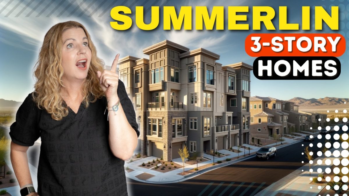 Summerlin 3 Story Homes