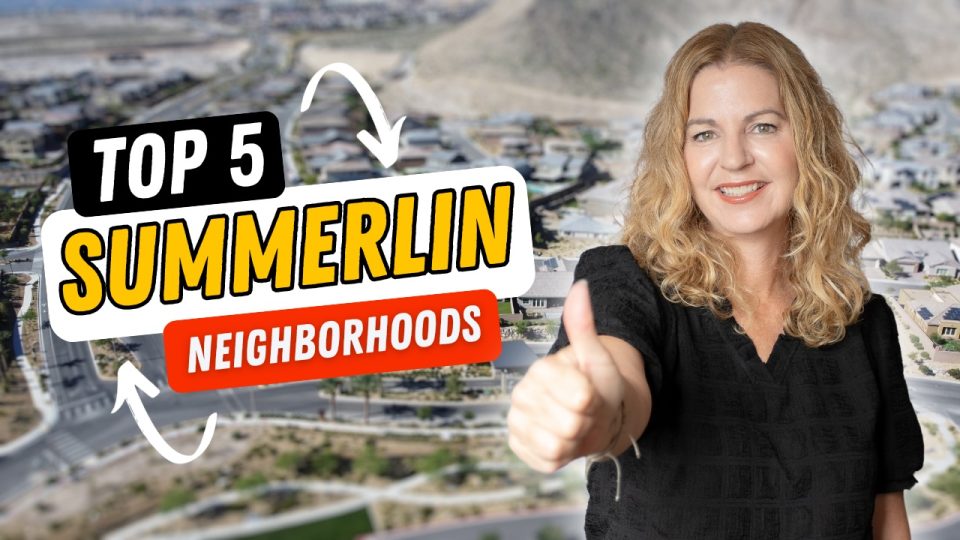 Top Summerlin Neighborhoods