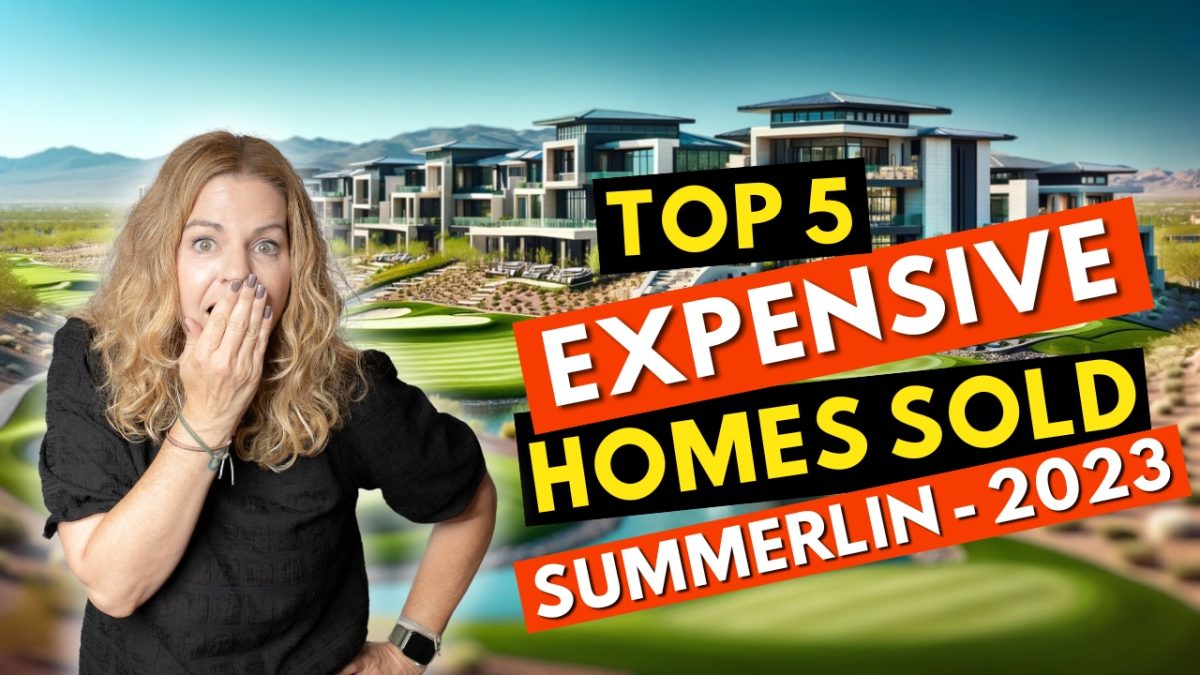 Top 5 Expensive Homes in Summerlin