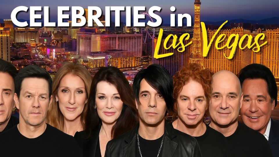 Celeberties in Las Vegas