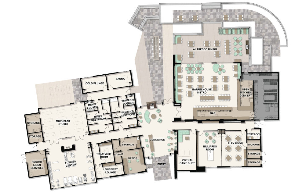 Esplanade Amenities