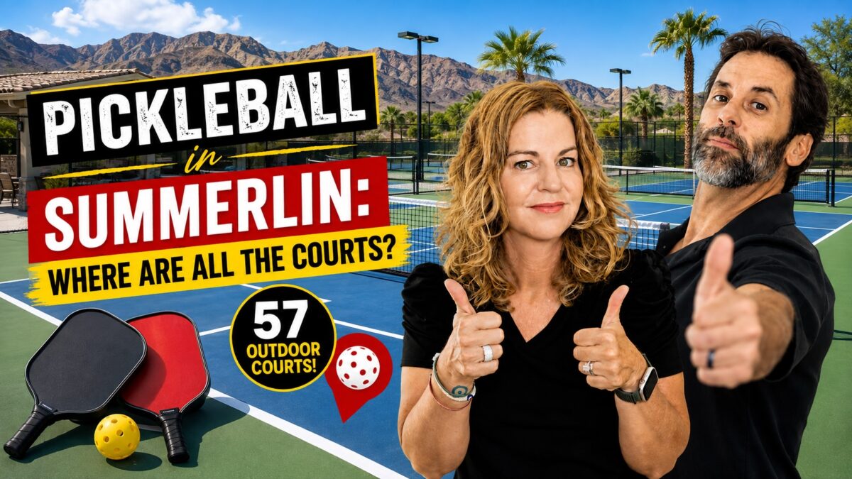 Pickleball in Summerlin