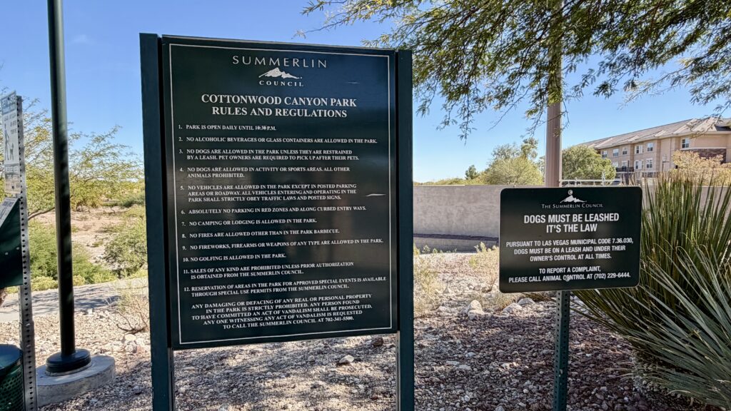 Cottonwood Canyon Park